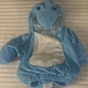 Blue Narwhal Baby Costume